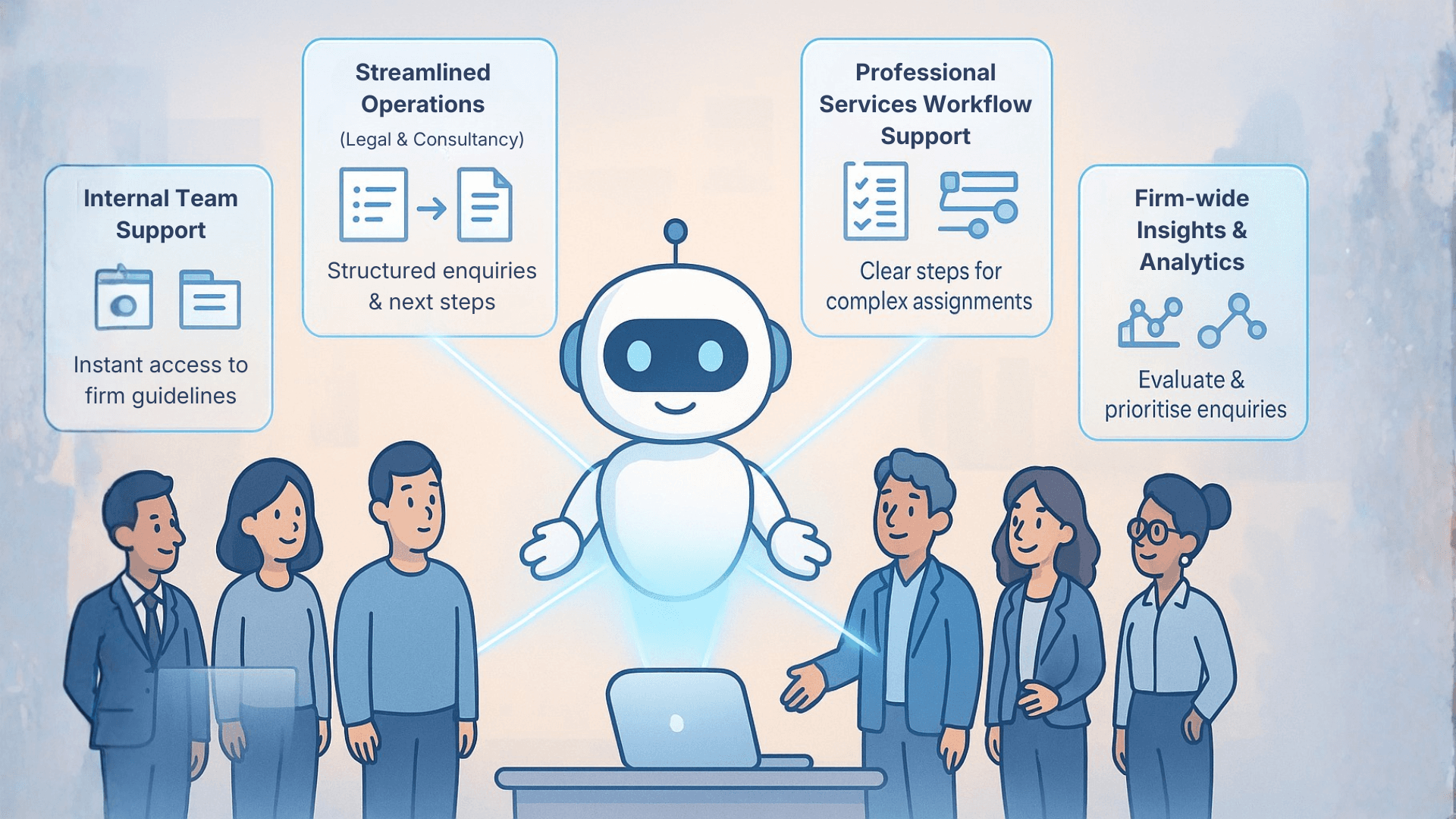 Built for Legal Teams, Consultancy Practices, and Internal Operations