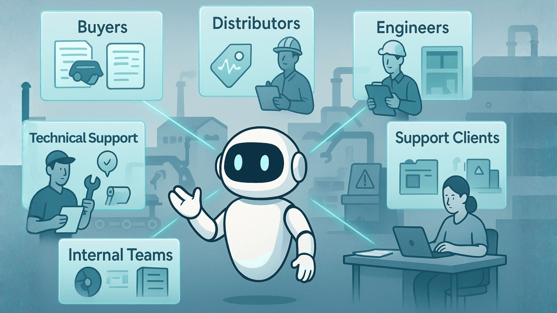 One Intelligent Assistant Supporting Every Customer, Distributor, Technician, and Team