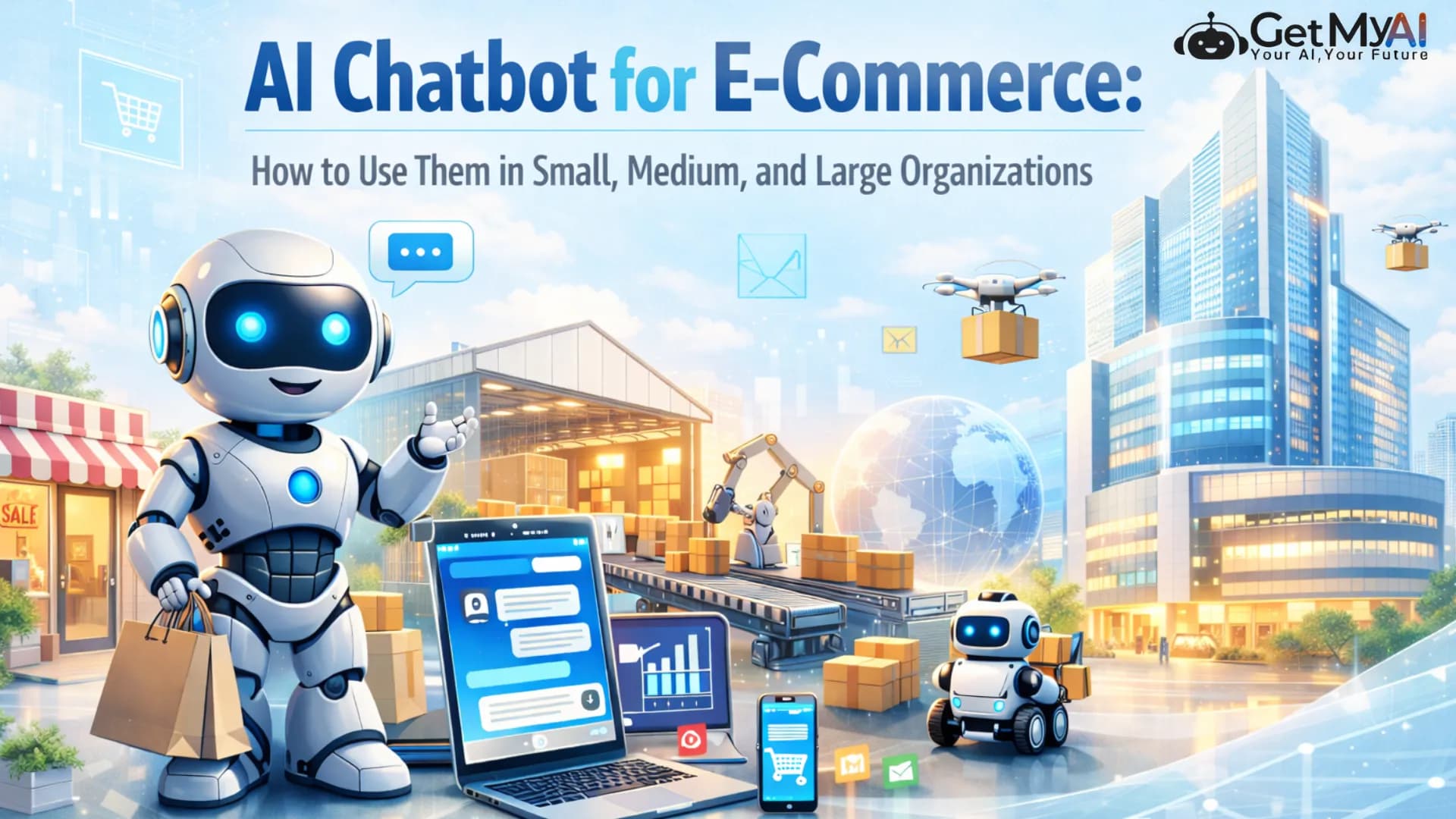 AI Chatbot for E-Commerce: How to Use Them in Small, Medium, and Large Organizations