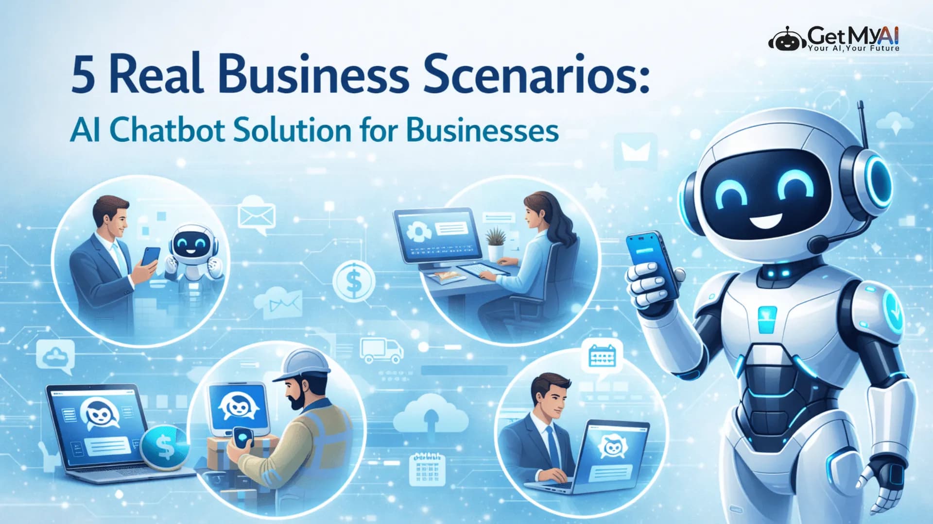 5 Real Business Scenarios: AI Chatbot Solution for Businesses